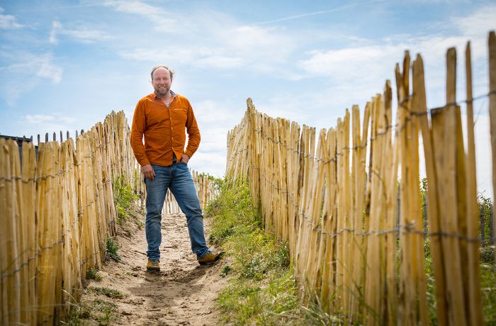 Kastanjehouten schapenhekken op de oudste camping van Nederland Kastanjehouten schapenhekken op de oudste camping van Nederland