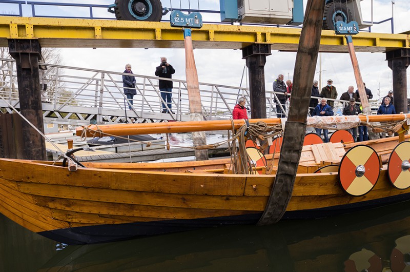 Een niet alledaagse vraag: hout voor een Vikingschip