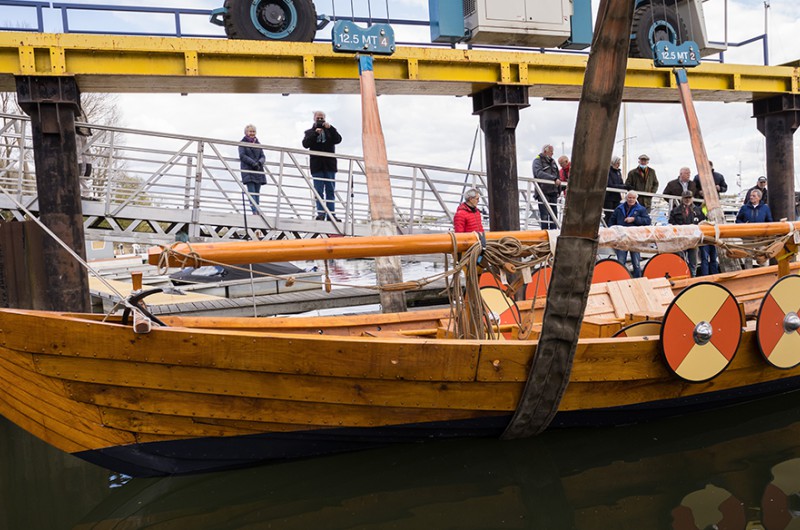 Een niet alledaagse vraag: hout voor een Vikingschip Een niet alledaagse vraag: hout voor een Vikingschip