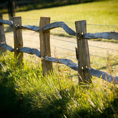 post en rail gekloofd post en rail gekloofd