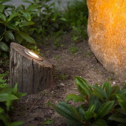 Bijlage bom willekeurig Uplight kastanjehouten buitenverlichting | Van Vliet Duurzaamhout
